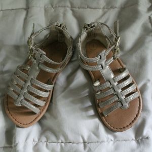 Cat and Jack Toddler Girl Gladiator Sandals Size 7